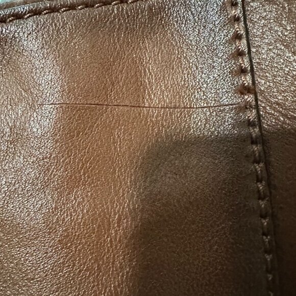 Frye Leather Side Pocket Hobo Shoulder Bag - Picture 10 of 10